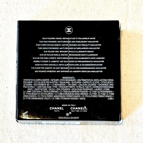 CHANEL BEAUTY Duo Bronze Et Lumière Powder Compact in Medium, NEW NIB - RARE! - Picture 8 of 10